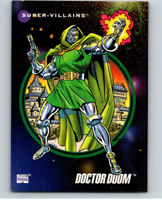 1992 Impel Marvel Universe #111 Doctor Doom   V71939 Image 1