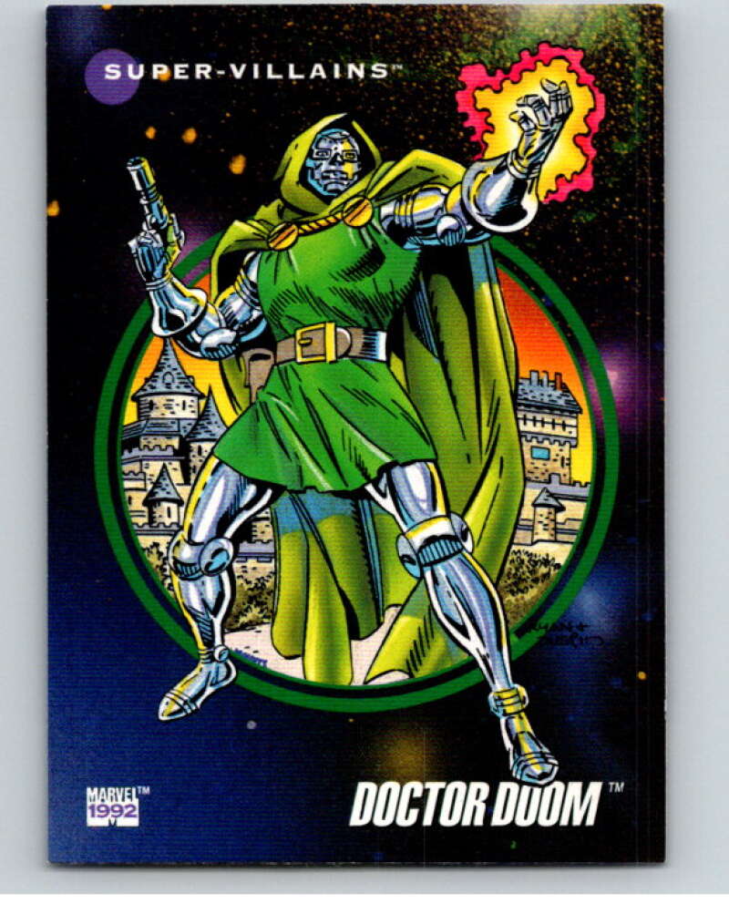 1992 Impel Marvel Universe #111 Doctor Doom V71941 Image 1