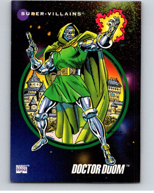 1992 Impel Marvel Universe #111 Doctor Doom   V71942 Image 1