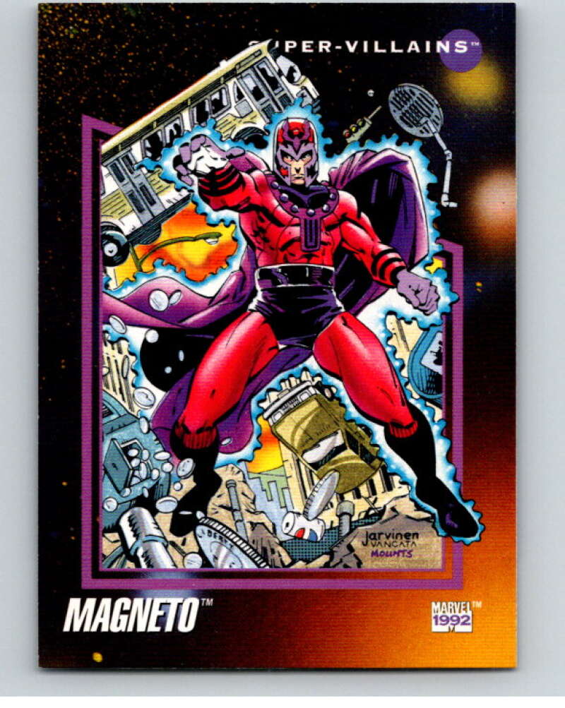 1992 Impel Marvel Universe #112 Magneto V71944 Image 1