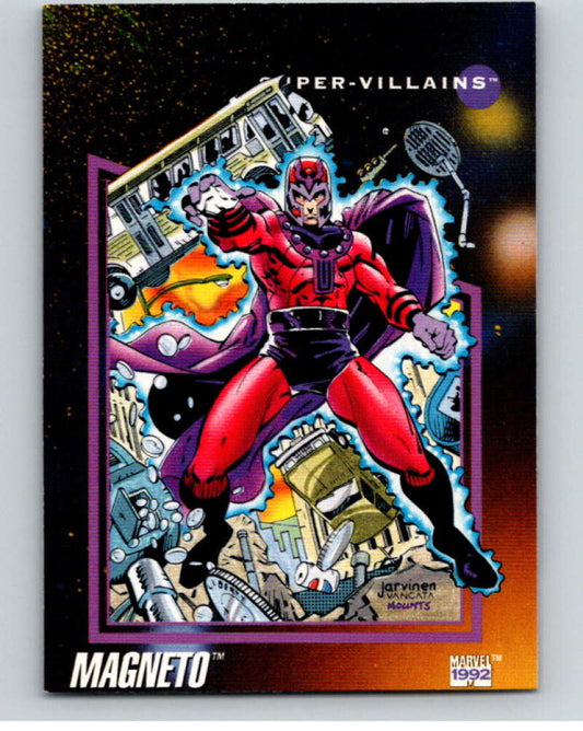 1992 Impel Marvel Universe #112 Magneto   V71945 Image 1