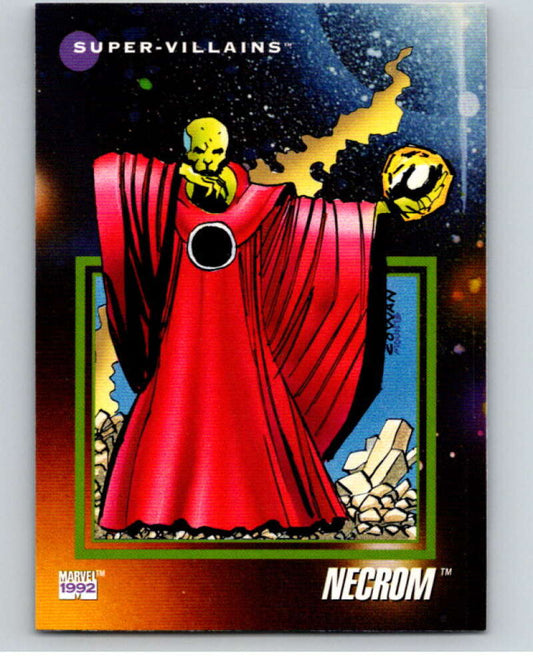 1992 Impel Marvel Universe #113 Necrom   V71947 Image 1