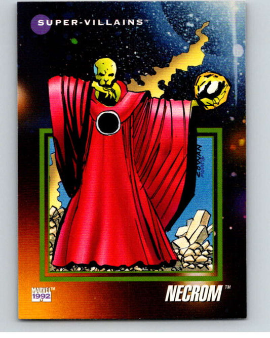 1992 Impel Marvel Universe #113 Necrom   V71949 Image 1