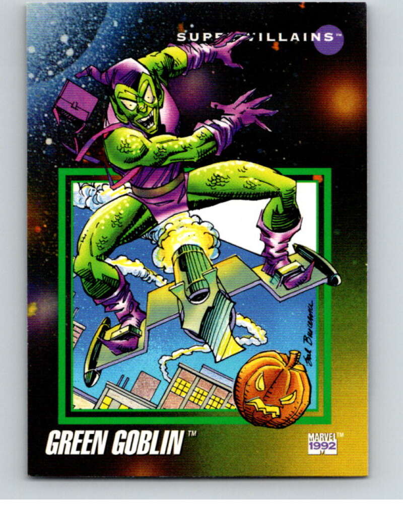 1992 Impel Marvel Universe #114 Green Goblin V71955 Image 1