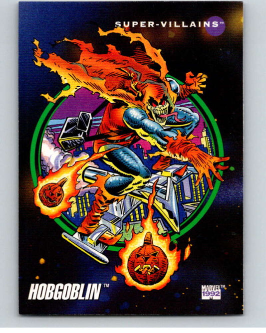 1992 Impel Marvel Universe #121 Hobgoblin   V71970 Image 1