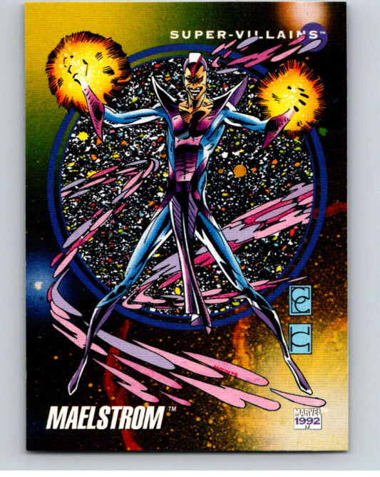 1992 Impel Marvel Universe #125 Maelstrom   V71976 Image 1
