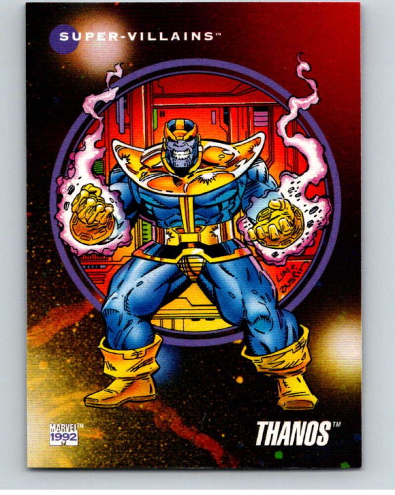 1992 Impel Marvel Universe #126 Thanos V71978 Image 1