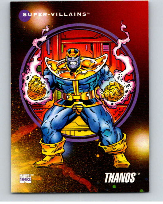 1992 Impel Marvel Universe #126 Thanos   V71979 Image 1