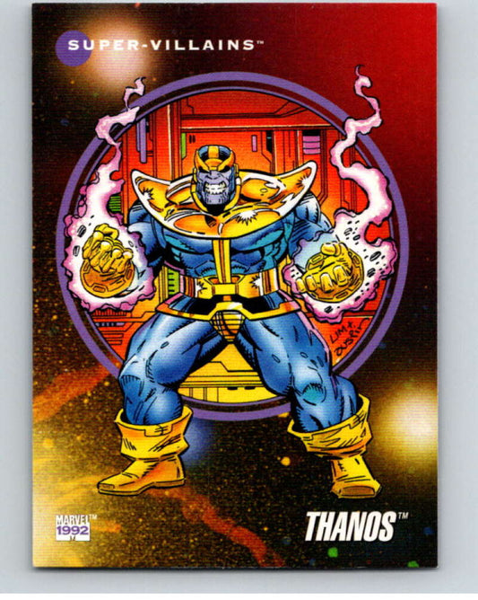1992 Impel Marvel Universe #126 Thanos   V71980 Image 1