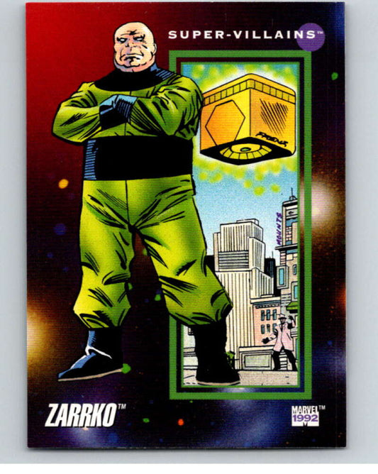 1992 Impel Marvel Universe #127 Zarrko   V71983 Image 1