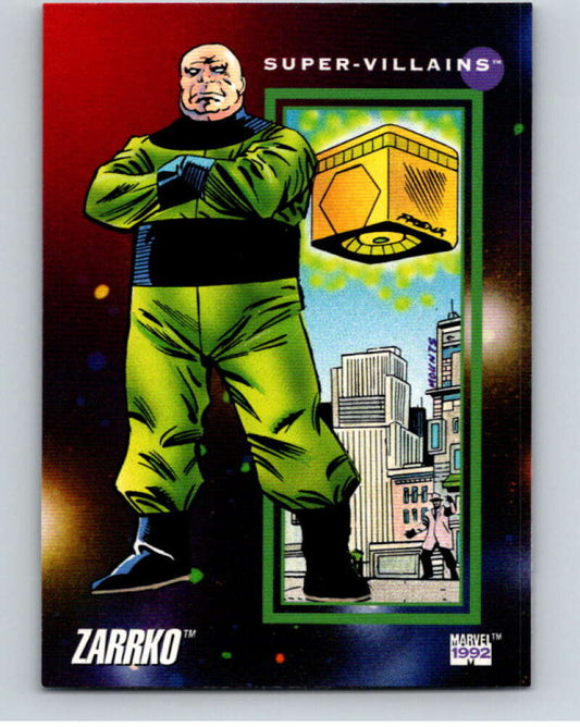 1992 Impel Marvel Universe #127 Zarrko   V71988 Image 1