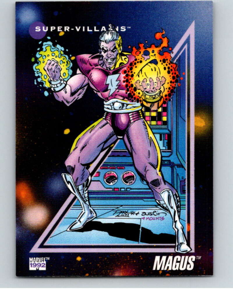 1992 Impel Marvel Universe #128 Magus V71993 Image 1
