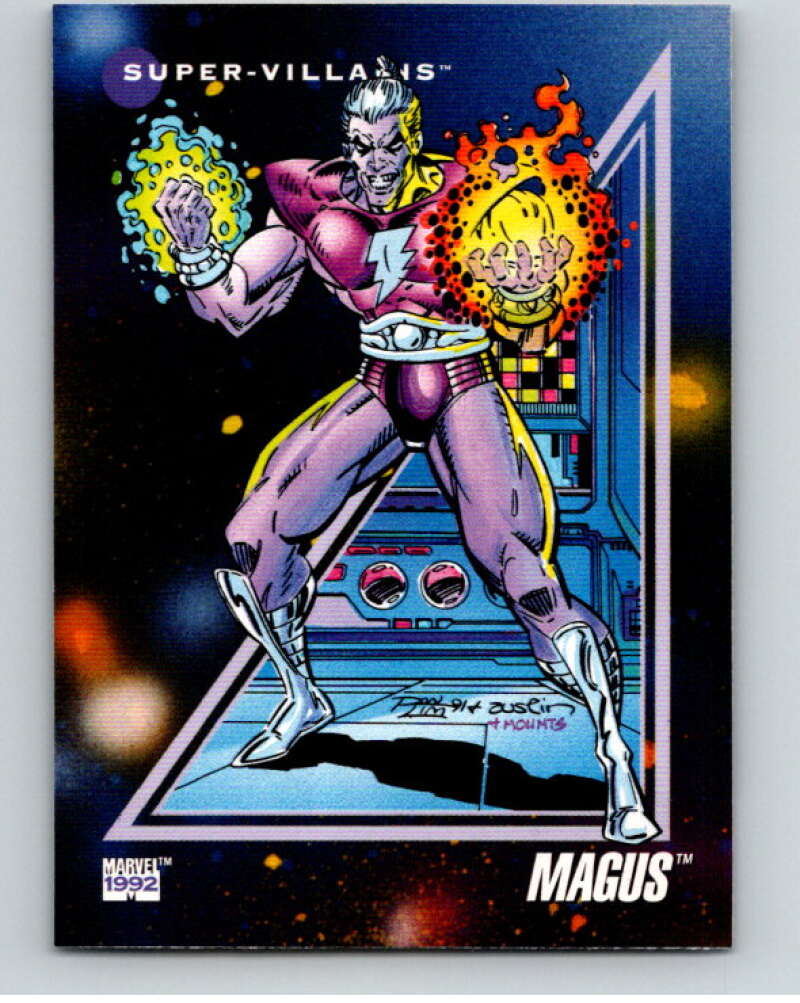 1992 Impel Marvel Universe #128 Magus V72000 Image 1
