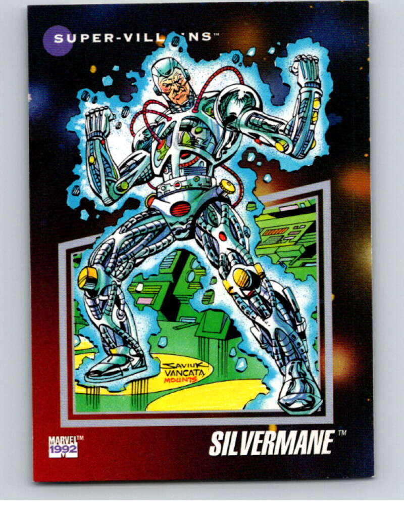 1992 Impel Marvel Universe #131 Silvermane V72019 Image 1