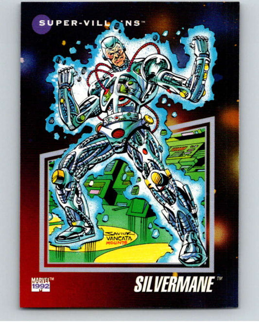 1992 Impel Marvel Universe #131 Silvermane   V72021 Image 1
