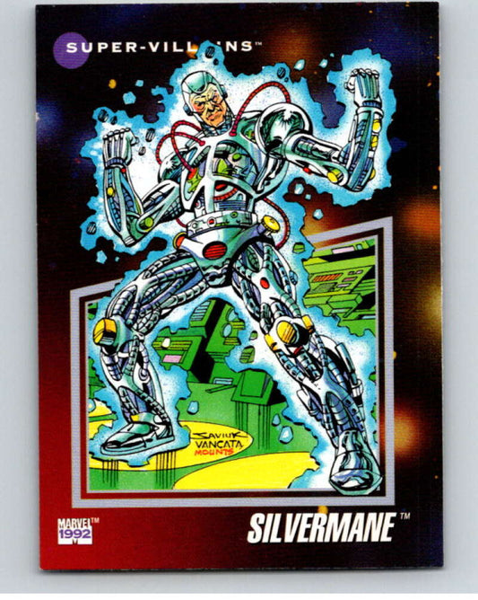 1992 Impel Marvel Universe #131 Silvermane   V72022 Image 1