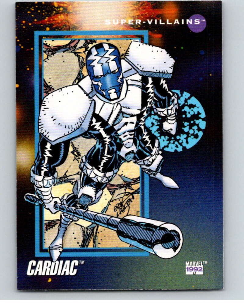 1992 Impel Marvel Universe #132 Cardiac V72025 Image 1