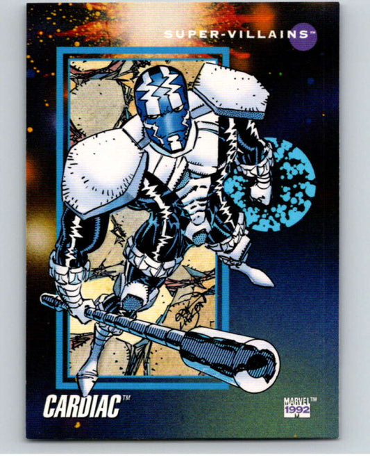 1992 Impel Marvel Universe #132 Cardiac   V72026 Image 1