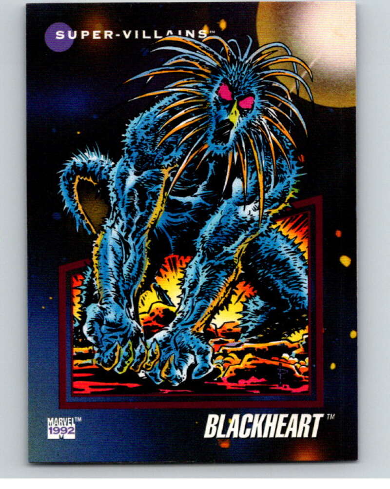 1992 Impel Marvel Universe #133 Blackheart V72030 Image 1