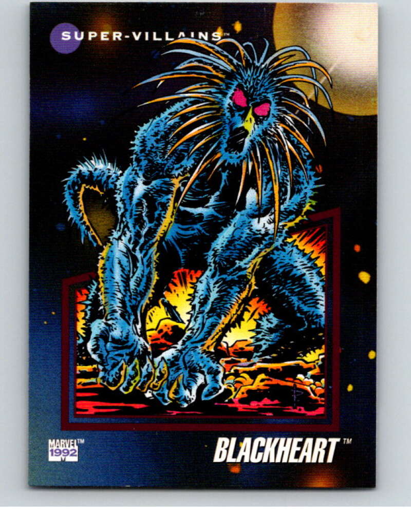 1992 Impel Marvel Universe #133 Blackheart V72031 Image 1