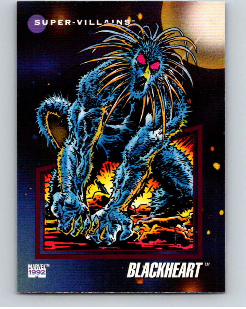 1992 Impel Marvel Universe #133 Blackheart V72033 Image 1