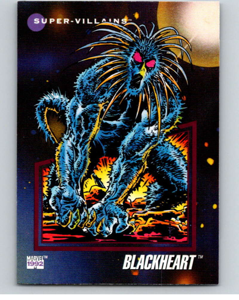 1992 Impel Marvel Universe #133 Blackheart V72034 Image 1