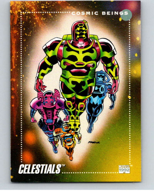 1992 Impel Marvel Universe #156 Celestials   V72048 Image 1