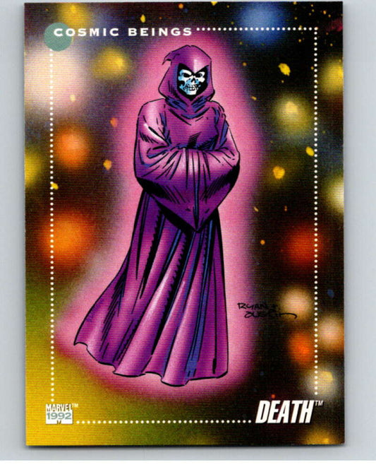 1992 Impel Marvel Universe #157 Death   V72051 Image 1
