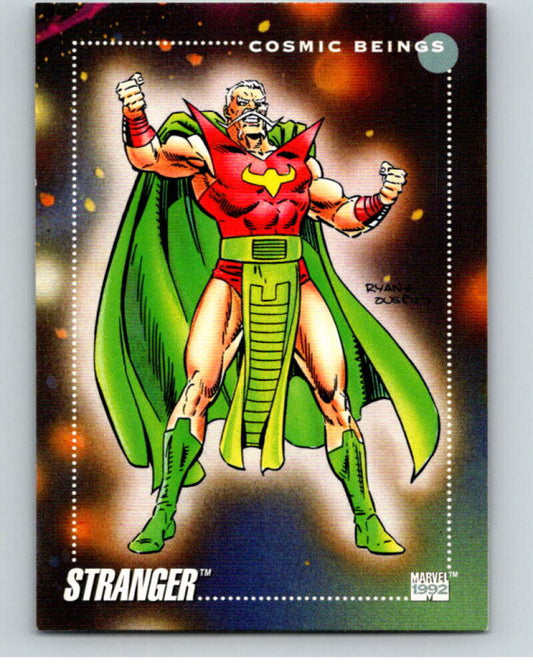 1992 Impel Marvel Universe #158 Stranger   V72052 Image 1