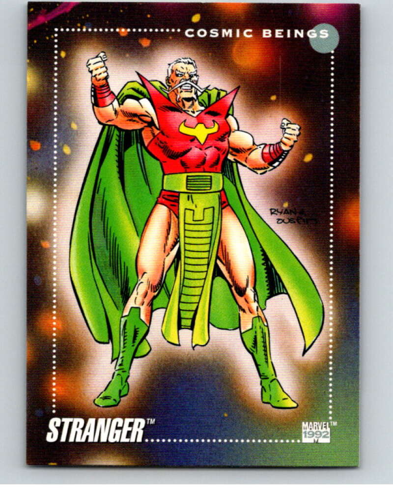 1992 Impel Marvel Universe #158 Stranger V72053 Image 1