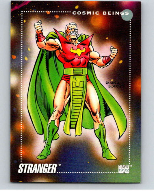 1992 Impel Marvel Universe #158 Stranger   V72053 Image 1