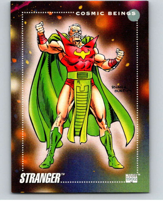 1992 Impel Marvel Universe #158 Stranger   V72054 Image 1