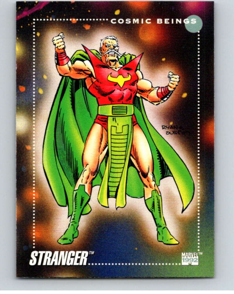 1992 Impel Marvel Universe #158 Stranger V72055 Image 1