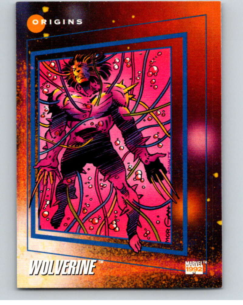 1992 Impel Marvel Universe #164 Wolverine V72059 Image 1