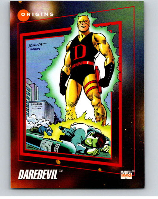 1992 Impel Marvel Universe #168 Daredevil   V72066 Image 1