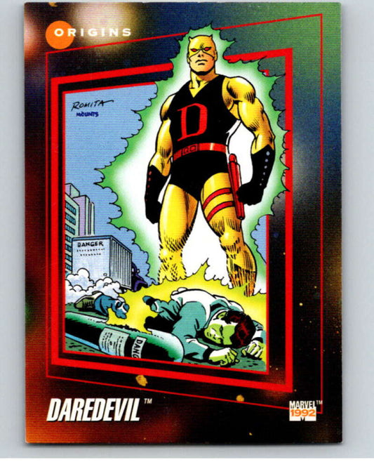 1992 Impel Marvel Universe #168 Daredevil   V72068 Image 1
