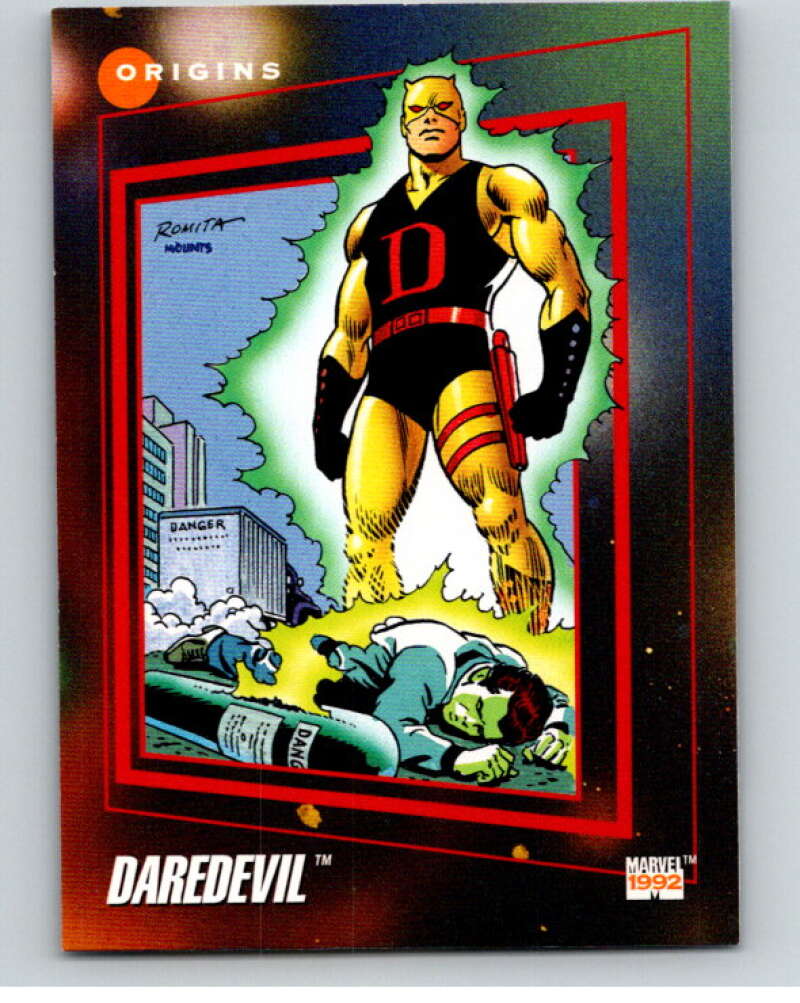 1992 Impel Marvel Universe #168 Daredevil V72069 Image 1