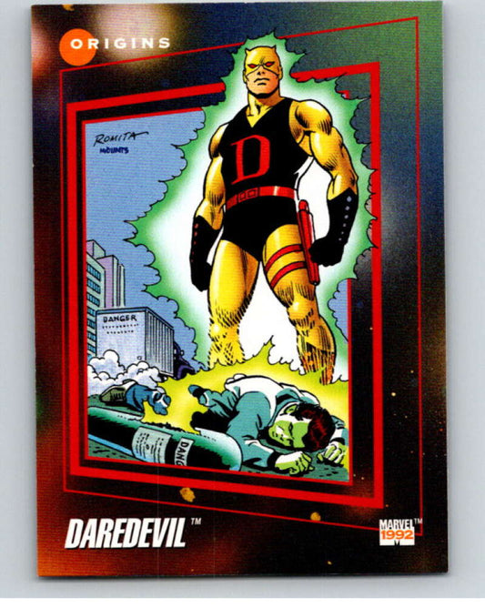 1992 Impel Marvel Universe #168 Daredevil   V72069 Image 1