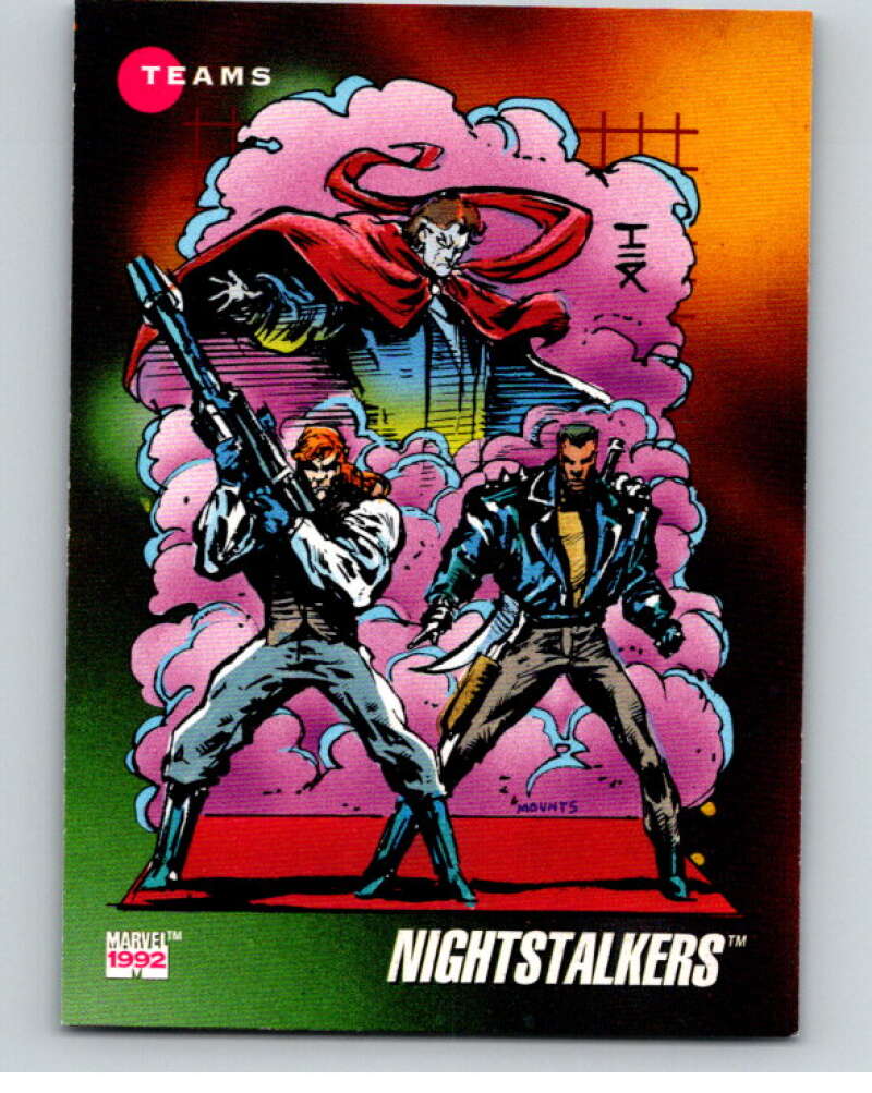 1992 Impel Marvel Universe #177 Nightstalkers V72074 Image 1