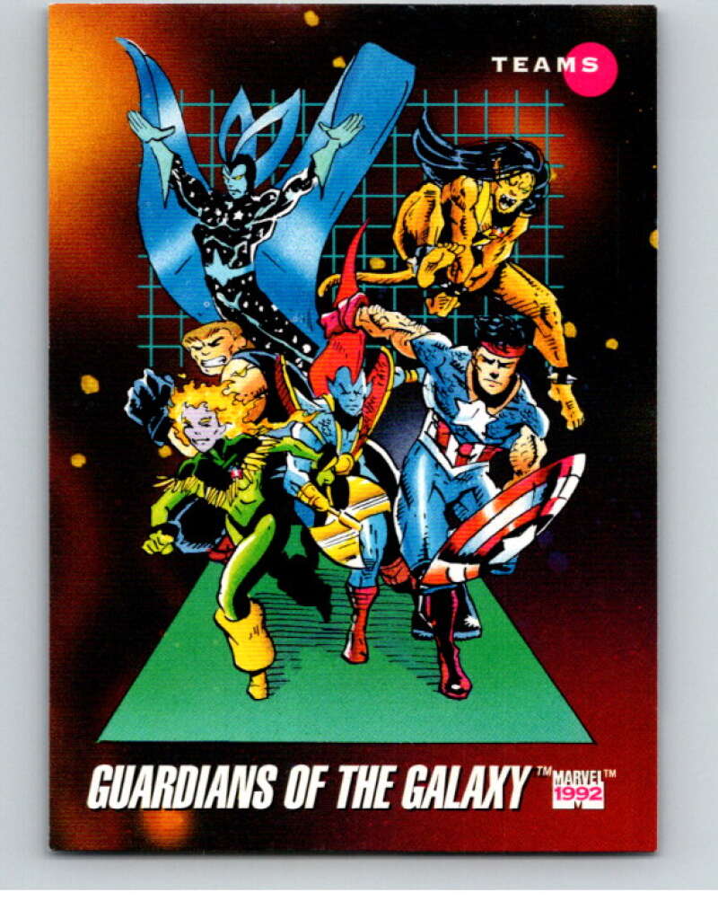 1992 Impel Marvel Universe #178 Guardians of the Galaxy V72080 Image 1