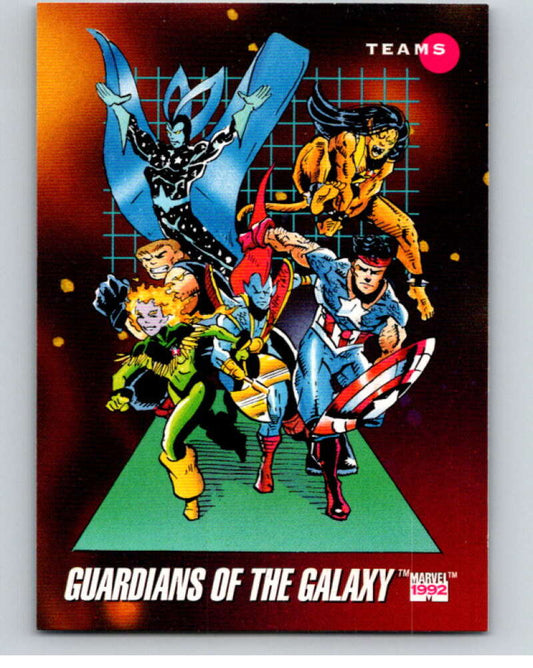 1992 Impel Marvel Universe #178 Guardians of the Galaxy   V72082 Image 1