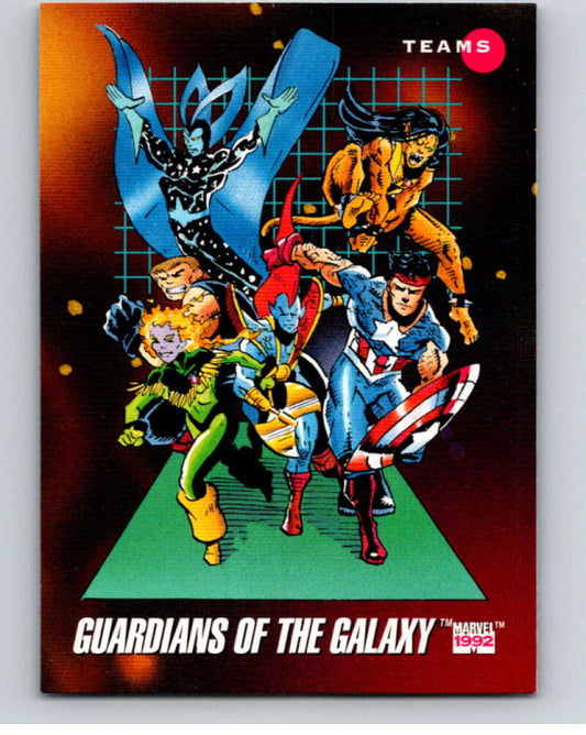 1992 Impel Marvel Universe #178 Guardians of the Galaxy   V72083 Image 1
