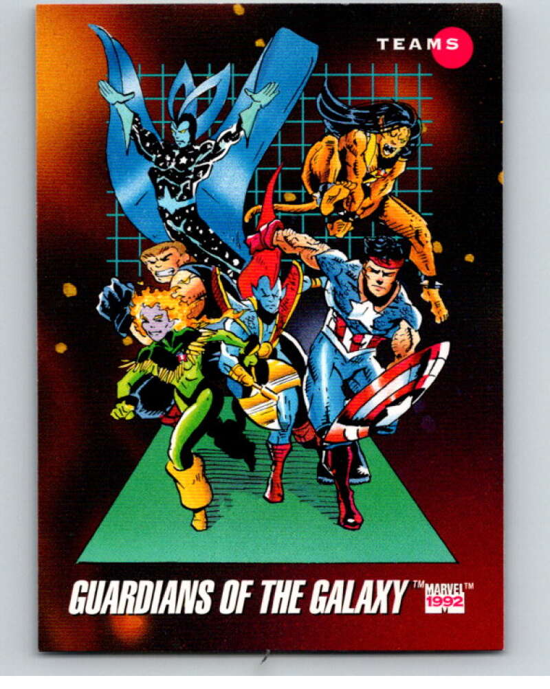 1992 Impel Marvel Universe #178 Guardians of the Galaxy V72084 Image 1