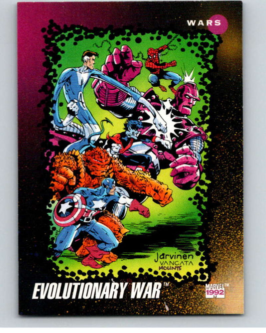 1992 Impel Marvel Universe #185 Evolutionary War   V72096 Image 1