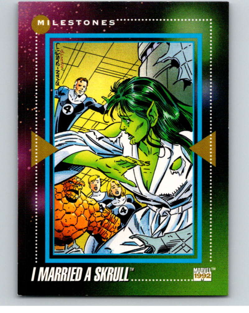 1992 Impel Marvel Universe #192 I Married a Skrull V72099 Image 1