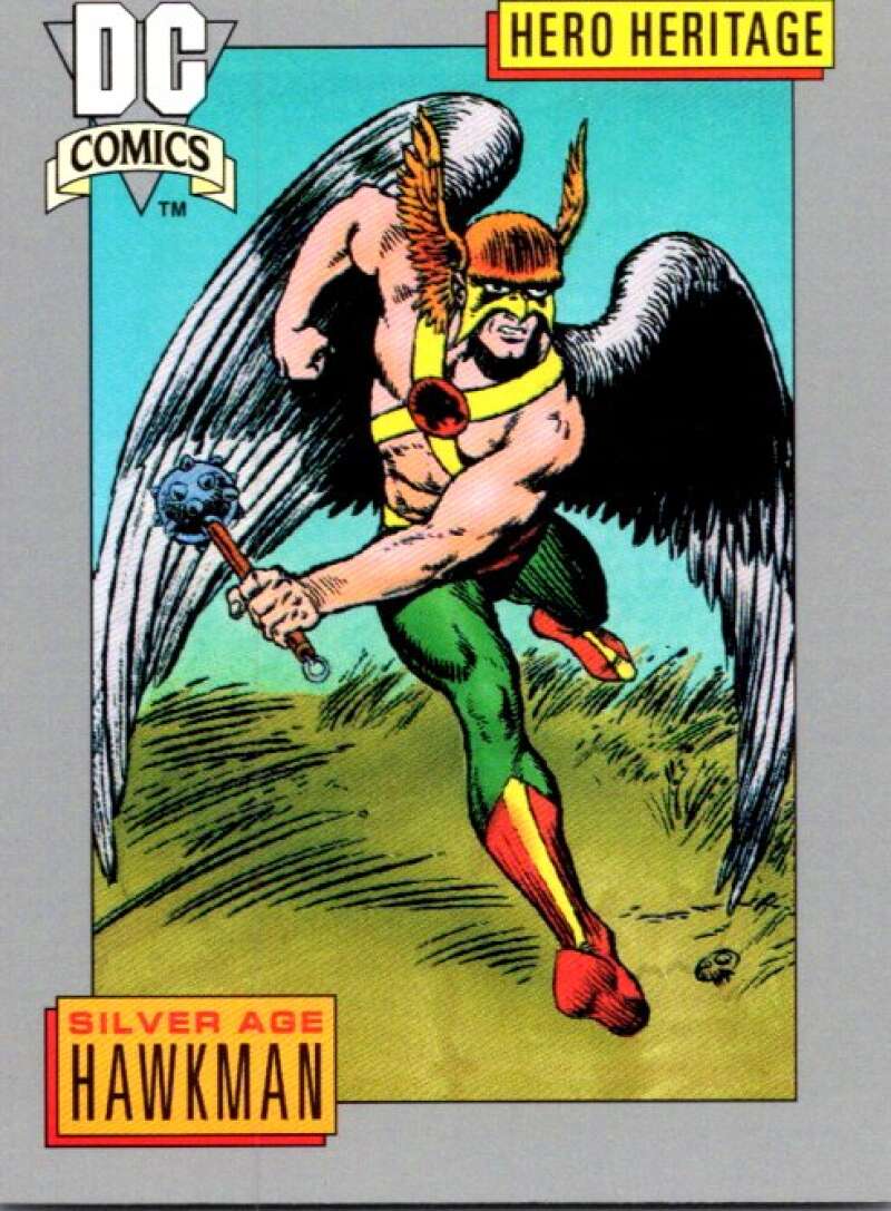 1992 Impel DC Comics Cosmic #11 Hawkman SA V72484 Image 1