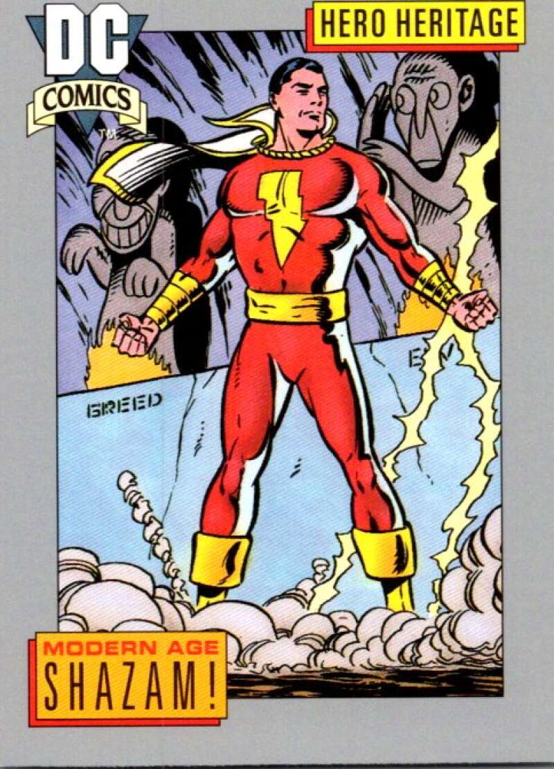 1992 Impel DC Comics Cosmic #15 Shazam! MA V72485 Image 1