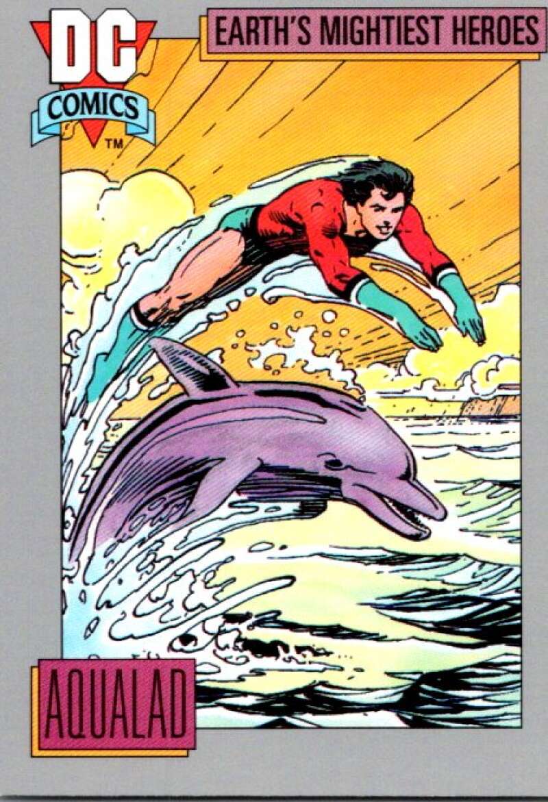 1992 Impel DC Comics Cosmic #32 Aqualad V72487 Image 1