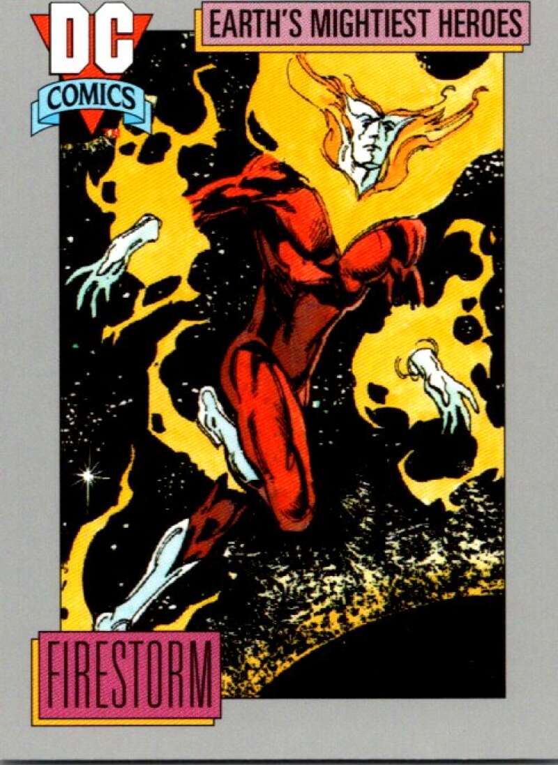 1992 Impel DC Comics Cosmic #50 Firestorm V72492 Image 1