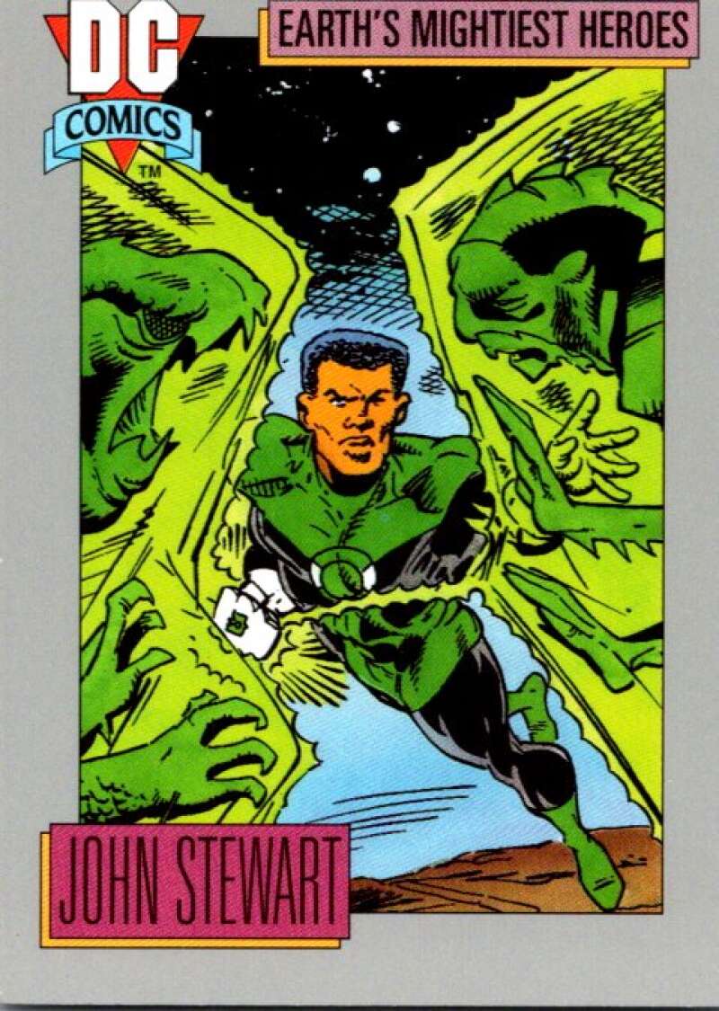 1992 Impel DC Comics Cosmic #60 John Stewart V72493 Image 1